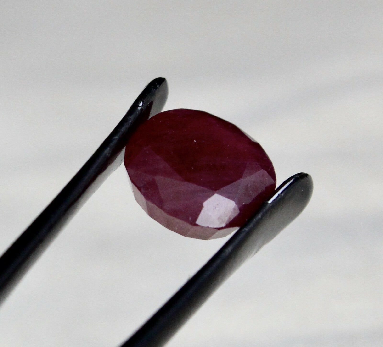 Red Natural Untreated Ruby Oval Cut 6.50ct Gemstone Ring Pendant