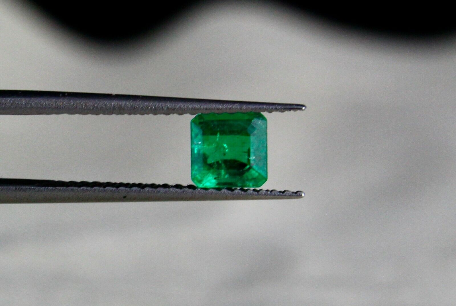 NATURAL EMERALD OCTAGON CUT 3 PCS 1.28 CARATS PRECIOUS GEMSTONE RING PENDANT