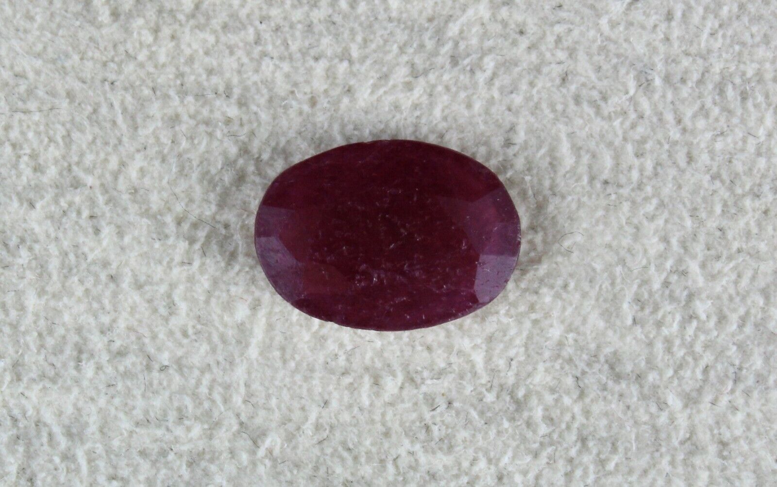 NATURAL RED UNTREATED RUBY OVAL CUT 2.19 CARATS ASTROLOGY GEMSTONE RING PENDANT