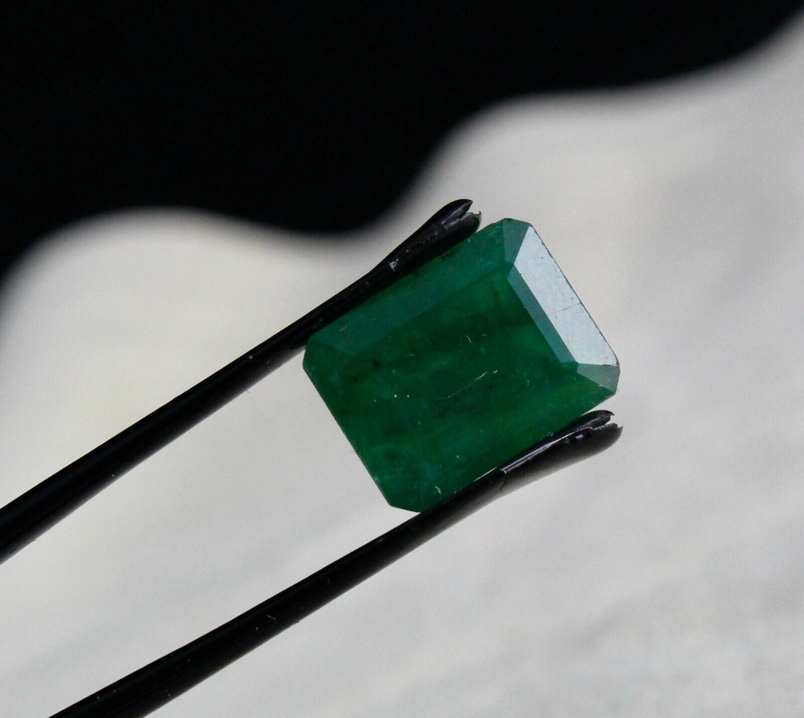 NATURAL EMERALD OCTAGON CUT 15X11 MM 11.42 CTS FINE LOOSE GEMSTONE RING PENDANT