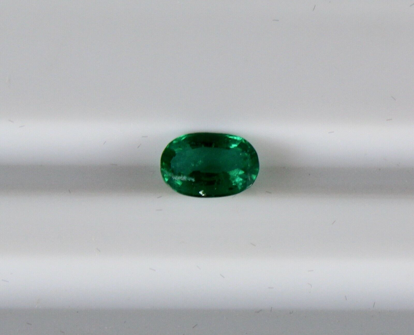 7x5 mm Natural Emerald cut Oval 0.66 Cts Zambian Untreated Gemstone Ring Pendant