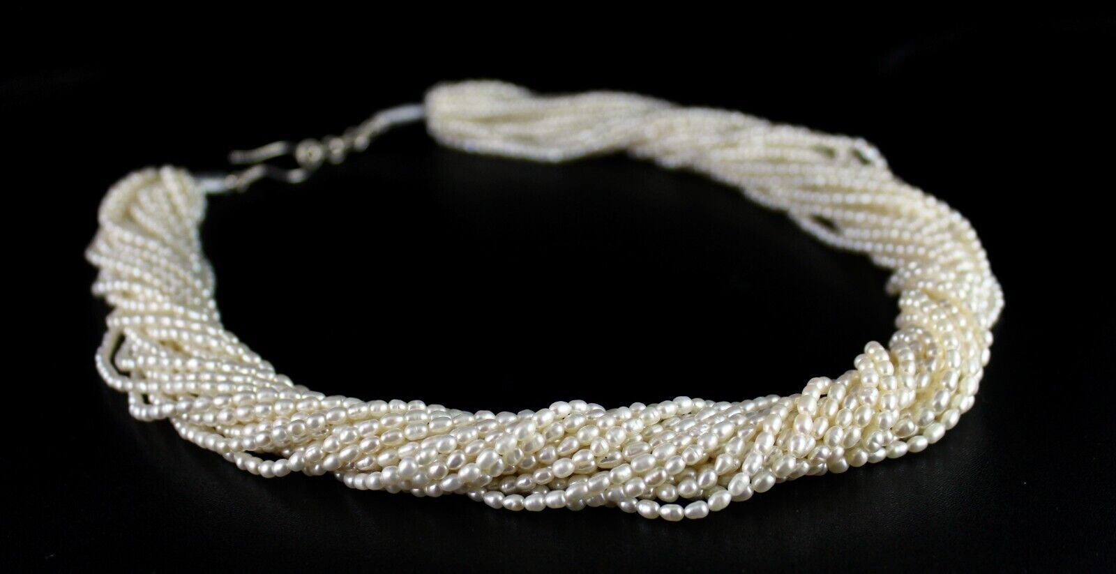 GENUINE FRESH WATER PEARL BEADS LONG 20 L 717 CARATS GEMSTONE FASHION NECKLACE
