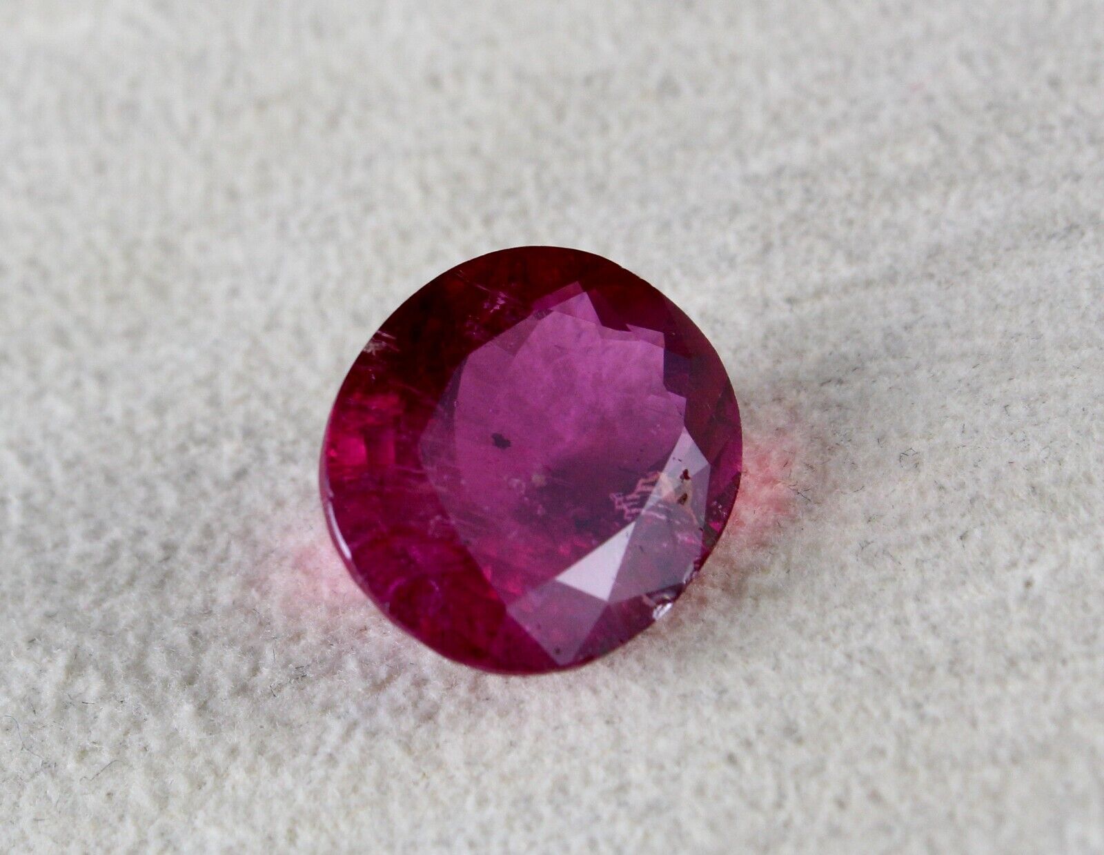 NATURAL PINK TOURMALINE RUBELLITE OVAL CUT 12.81 CARATS GEMSTONE RING PENDANT