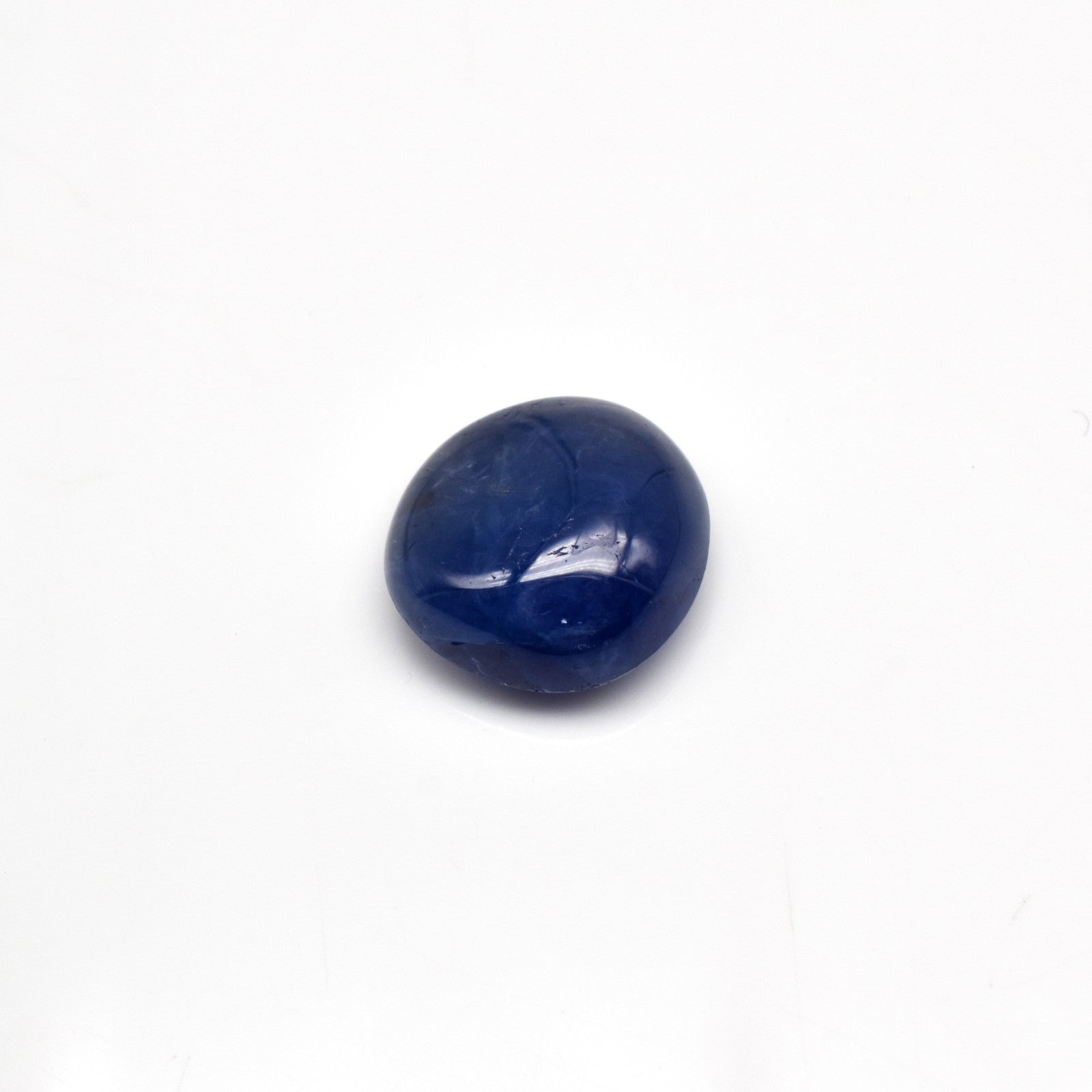 Certified Natural Blue Sapphire 12.44 Ct Cabochon Gemstone Ring Pendant Design