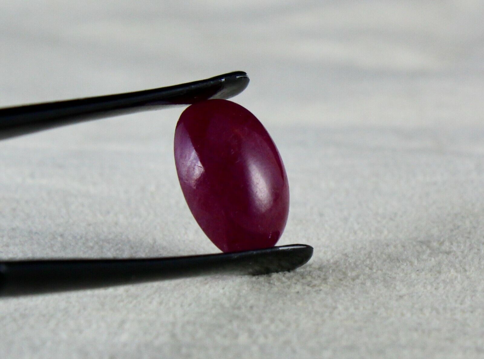 Natural Ruby Oval Cabochon 12.05 Cts Untreated Gemstone Designing Ring Pendant