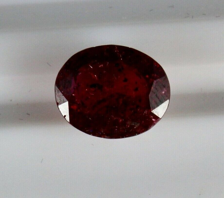 NATURAL RED UNTREATED RUBY OVAL CUT 5.38 CARATS ASTROLOGY GEMSTONE RING PENDANT
