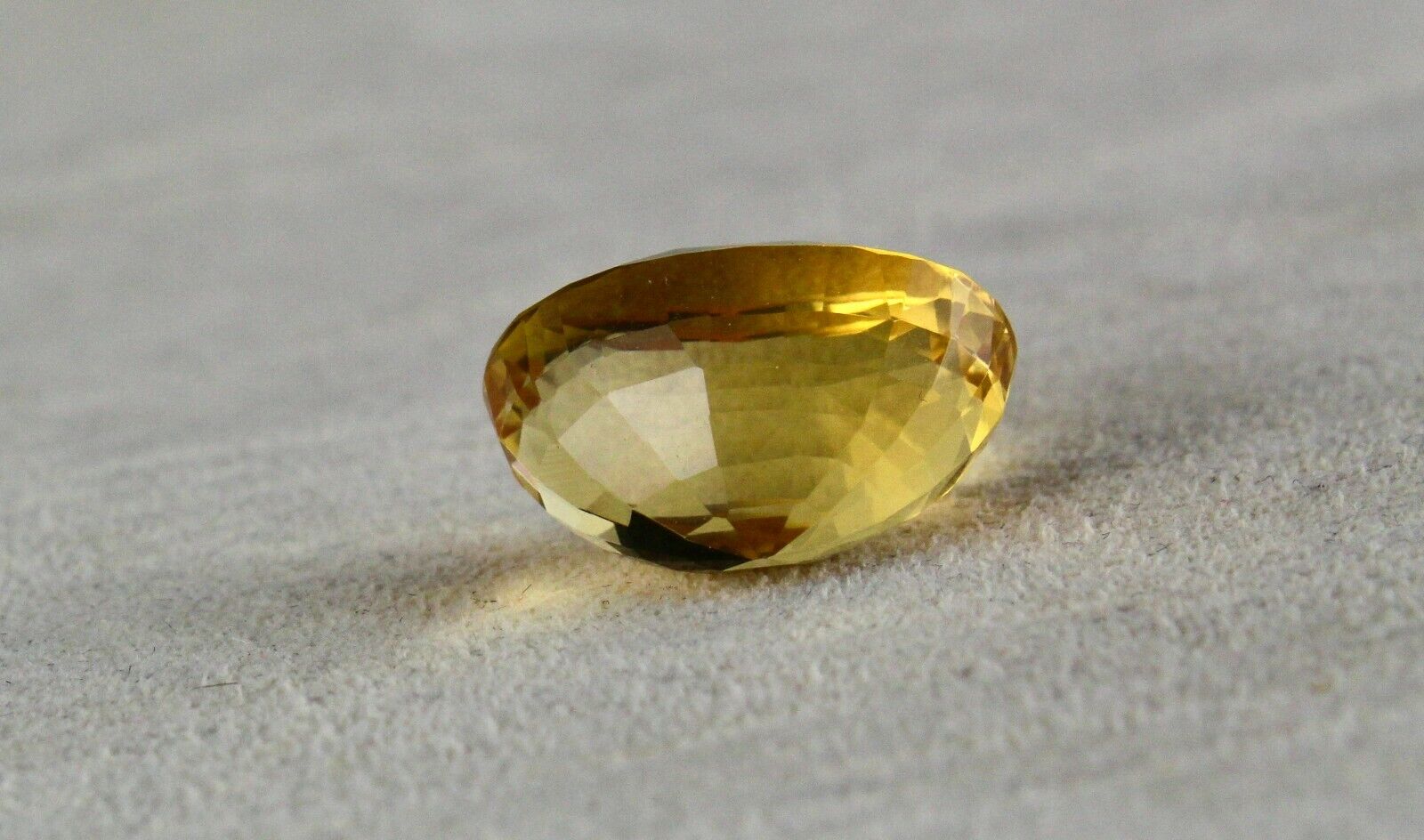 Natural Yellow Citrine Oval Cut 20x13 mm 20.78 Cts Loose Gemstone Ring Pendant