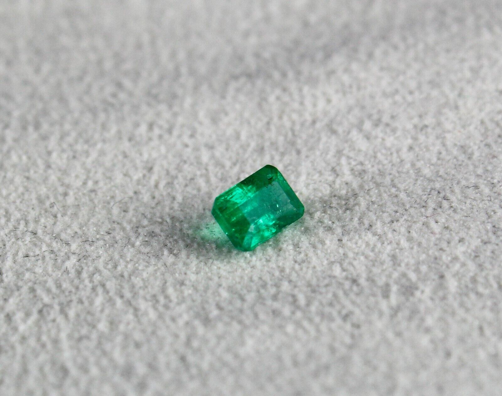 TOP NATURAL EMERALD RECTANGLE CUT 14 PC 6.51 CT ANTIQUE GEMSTONE DESIGN BRACELET