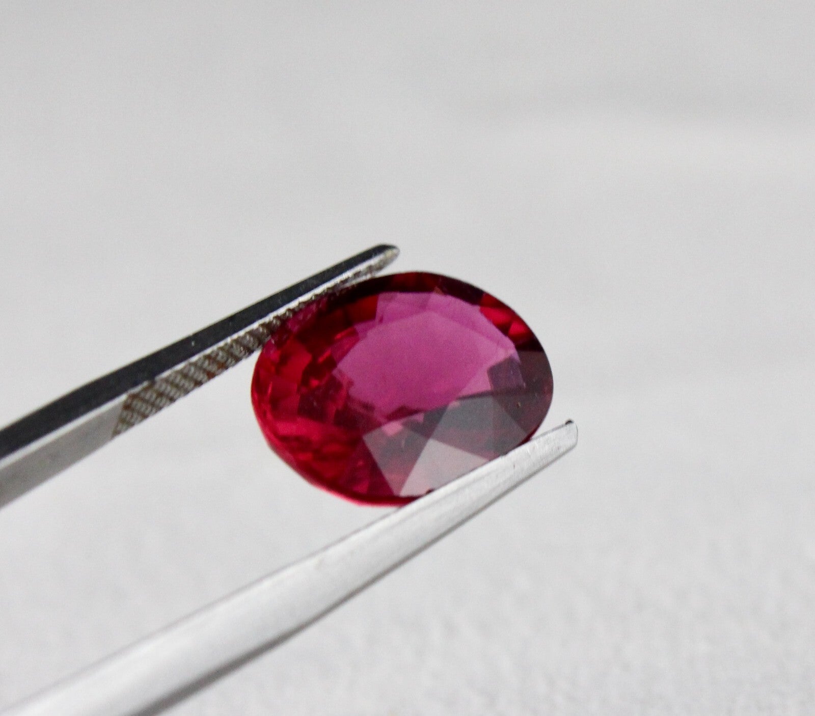 Certified Natural Pink Tourmaline Rubellite 7.58 Ct Oval Gemstone Ring Pendant