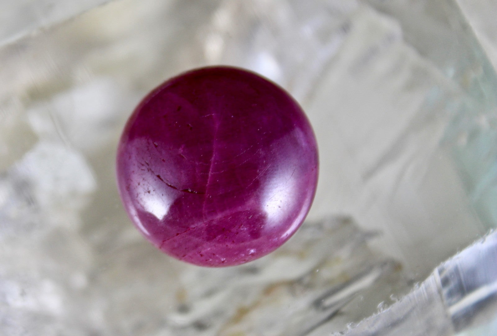 Certified Natural Ruby Round Cabochon 54 Ct Gemstone For Pendant Ring Design