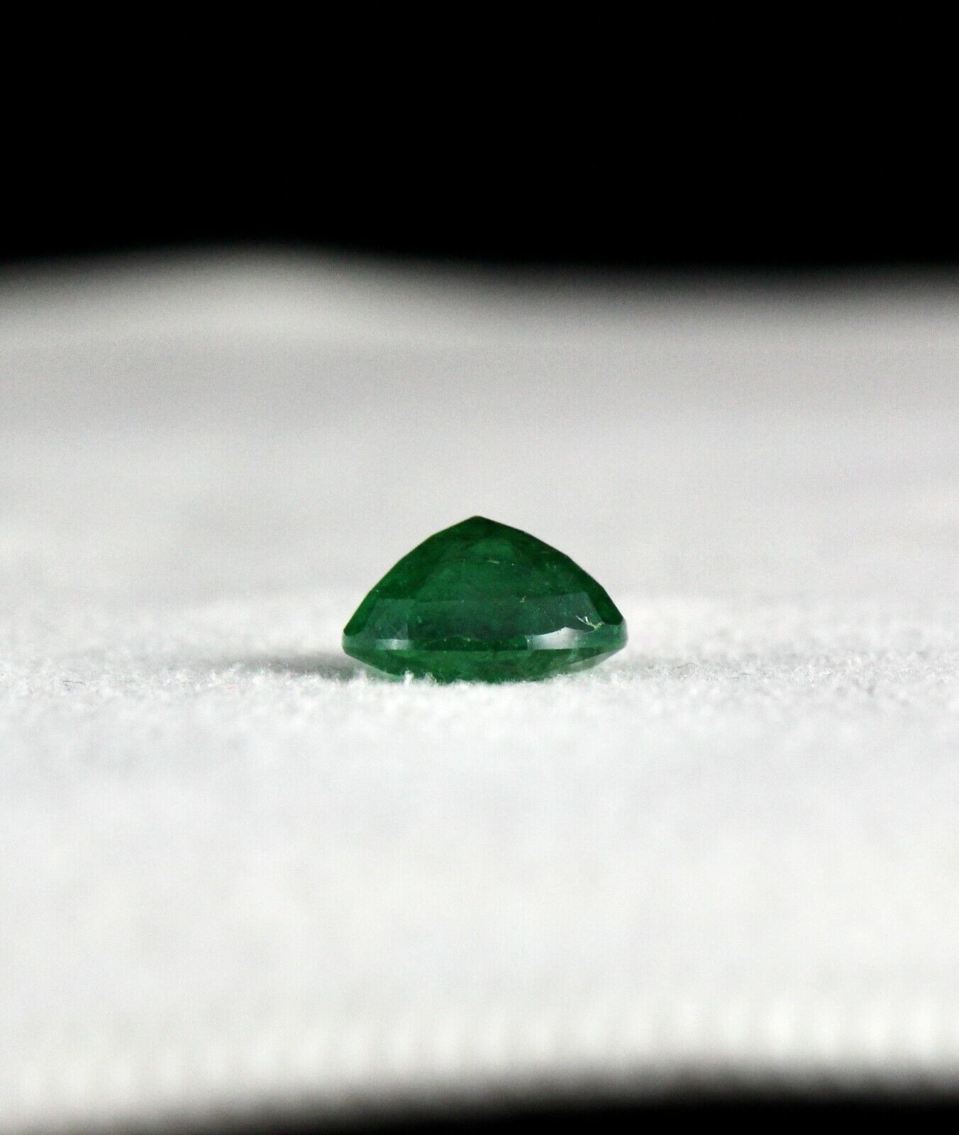 Natural Zambian EMERALD Round Cut 2.60 Carats 9 mm Loose Gemstone Pendant Ring