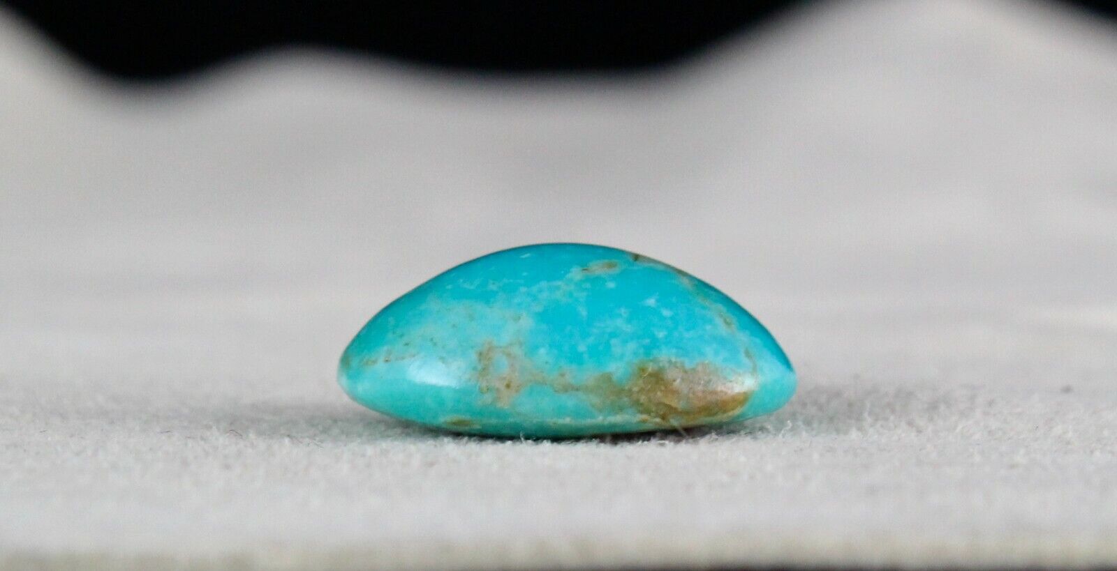 NATURAL TURQUOISE CAB OVAL 20x16 MM 15.90 CARATS GEMSTONE RING PENDANT DESIGNING