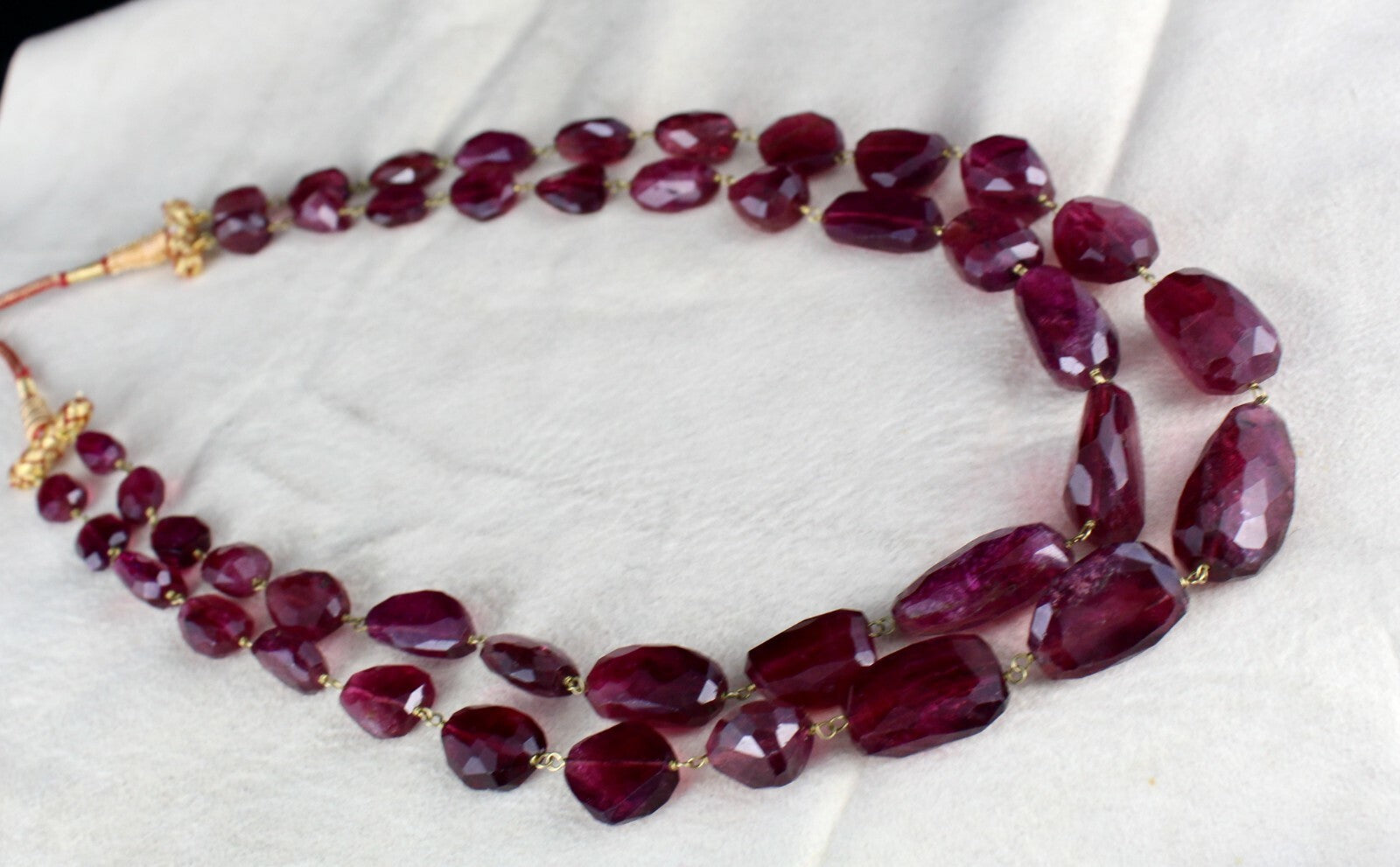 Certified Natural Pink Tourmaline Rubellite 669 Ct Gemstone Fine Necklace