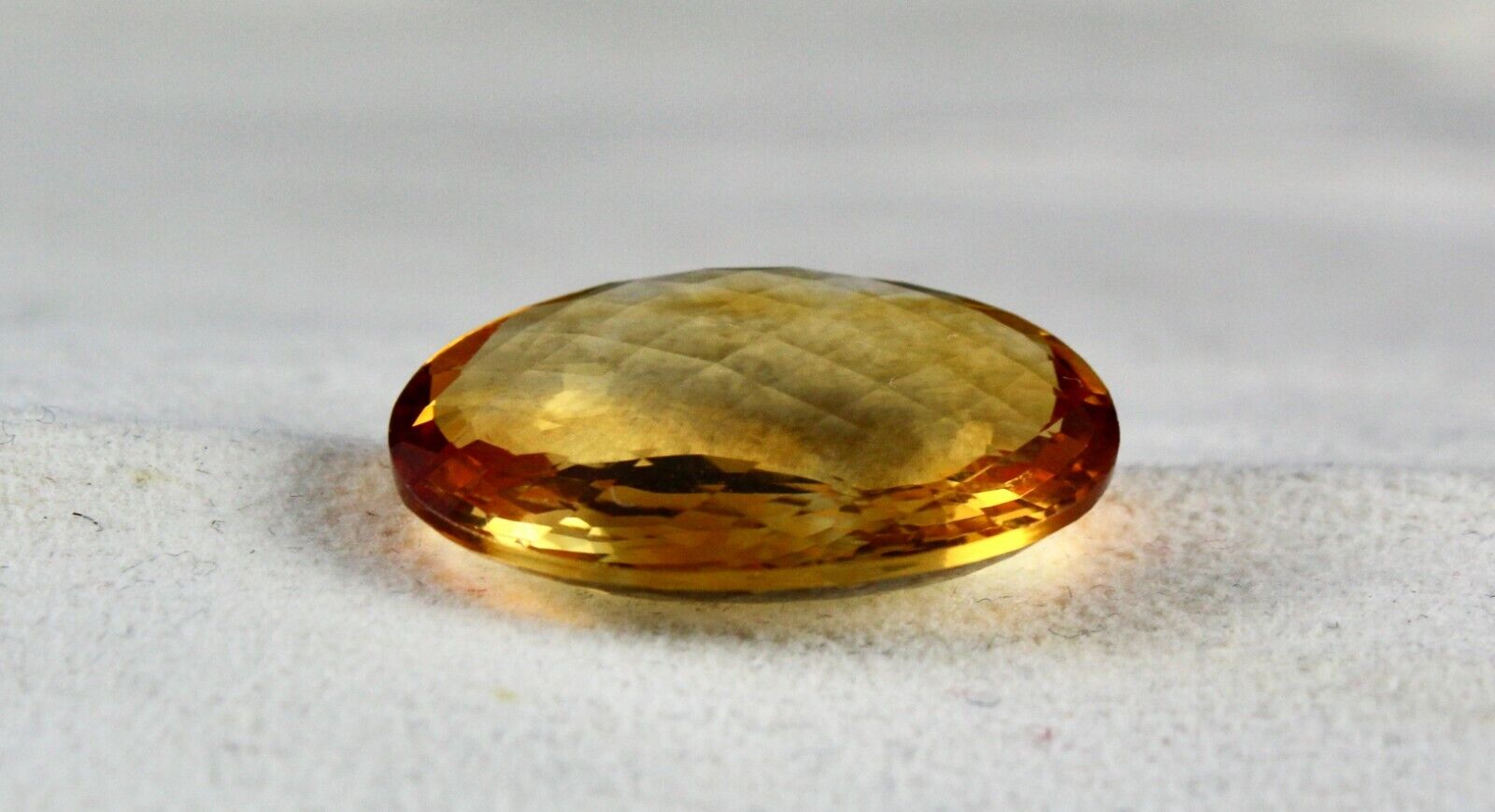 NATURAL YELLOW CITRINE OVAL FACETED CUT 19.87 CARATS GEMSTONE PENDANT DESIGNING