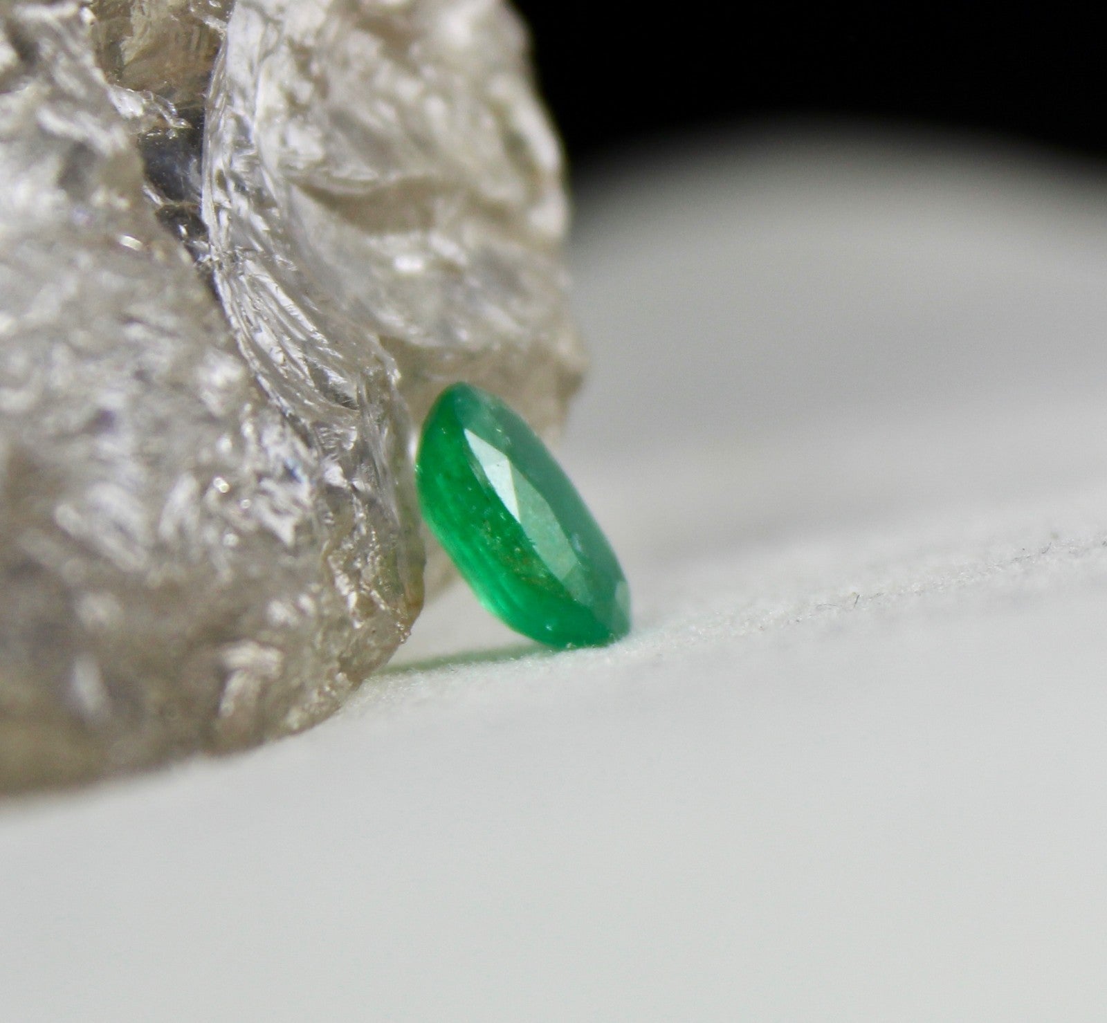 Certified Natural Untreated Zambia Emerald 10x7mm Oval 2.10 Ct Ring Pendant