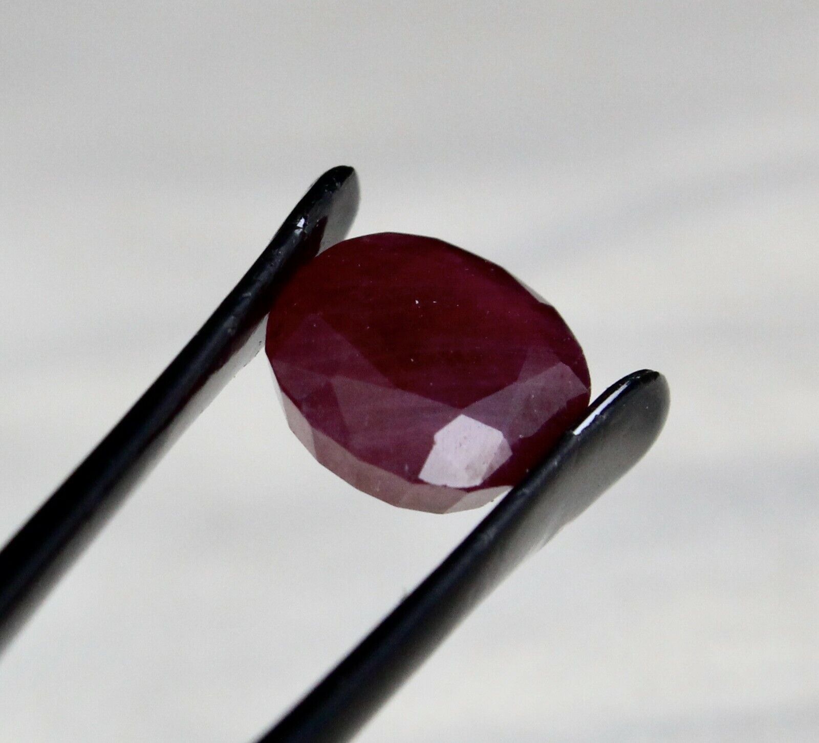FINEST RED NATURAL UNTREATED RUBY OVAL CUT 6.50 CTS GEMSTONE FOR RING PENDANT