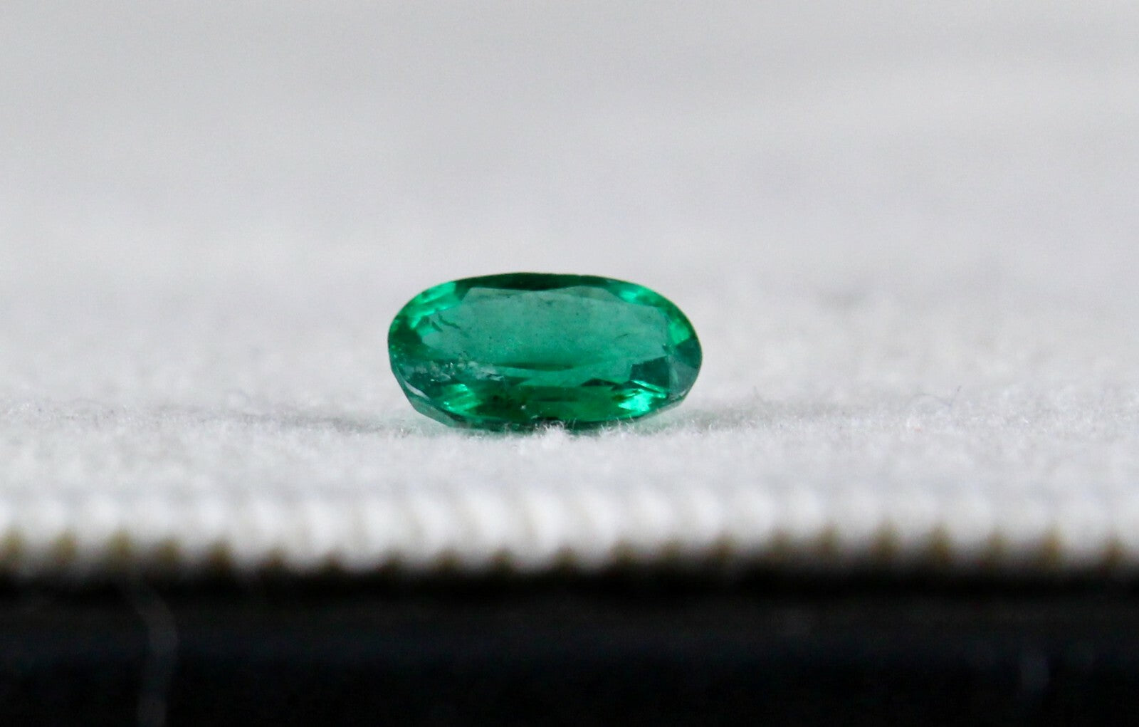 Certified 7x5 Mm Oval Emerald 0.66 Ct Zambian Untreated Gemstone Ring, Pendant