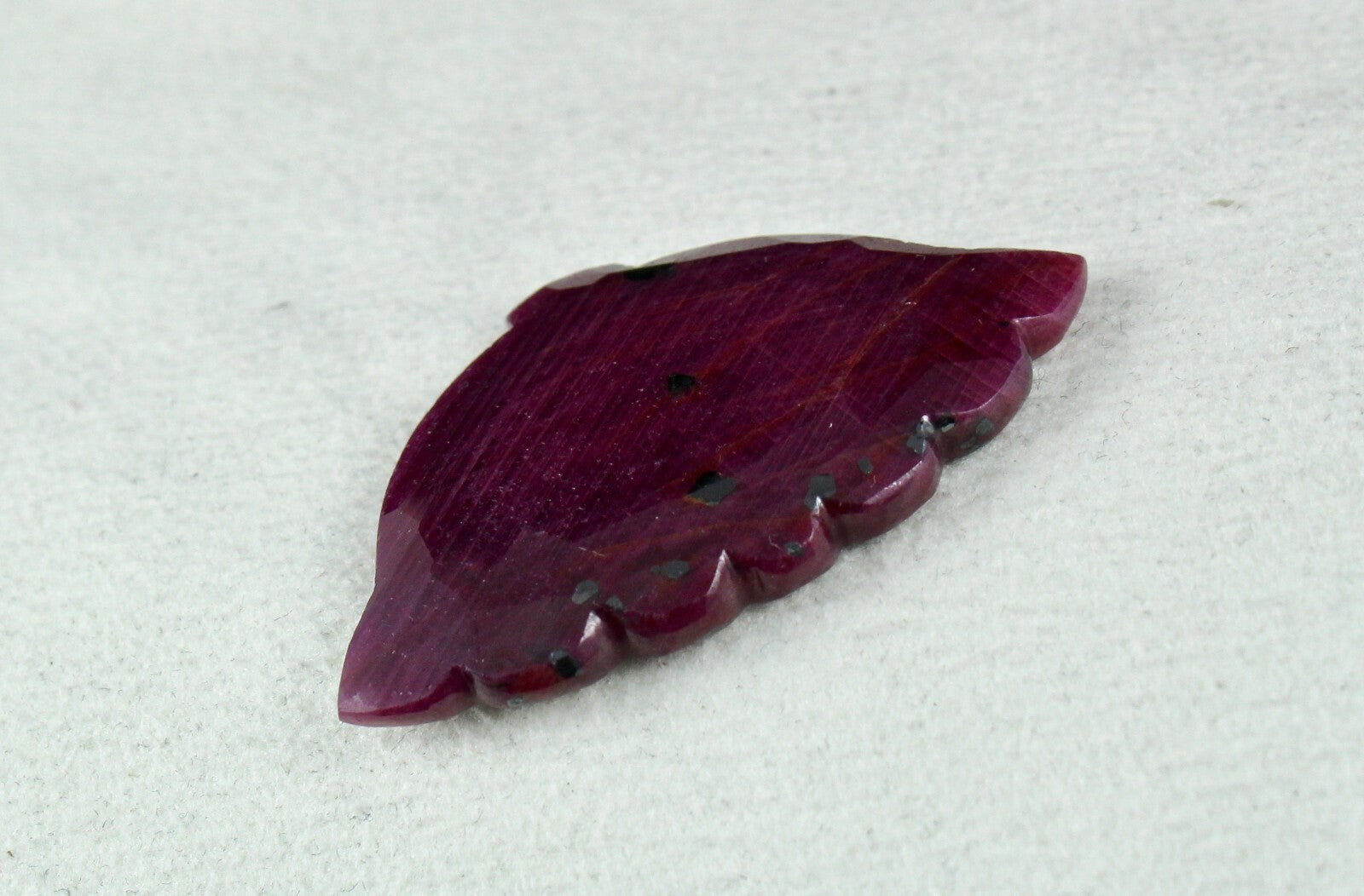 Unheated Natural Ruby Cabochon 89 Ct Loose Red Gemstone Designer Pendant