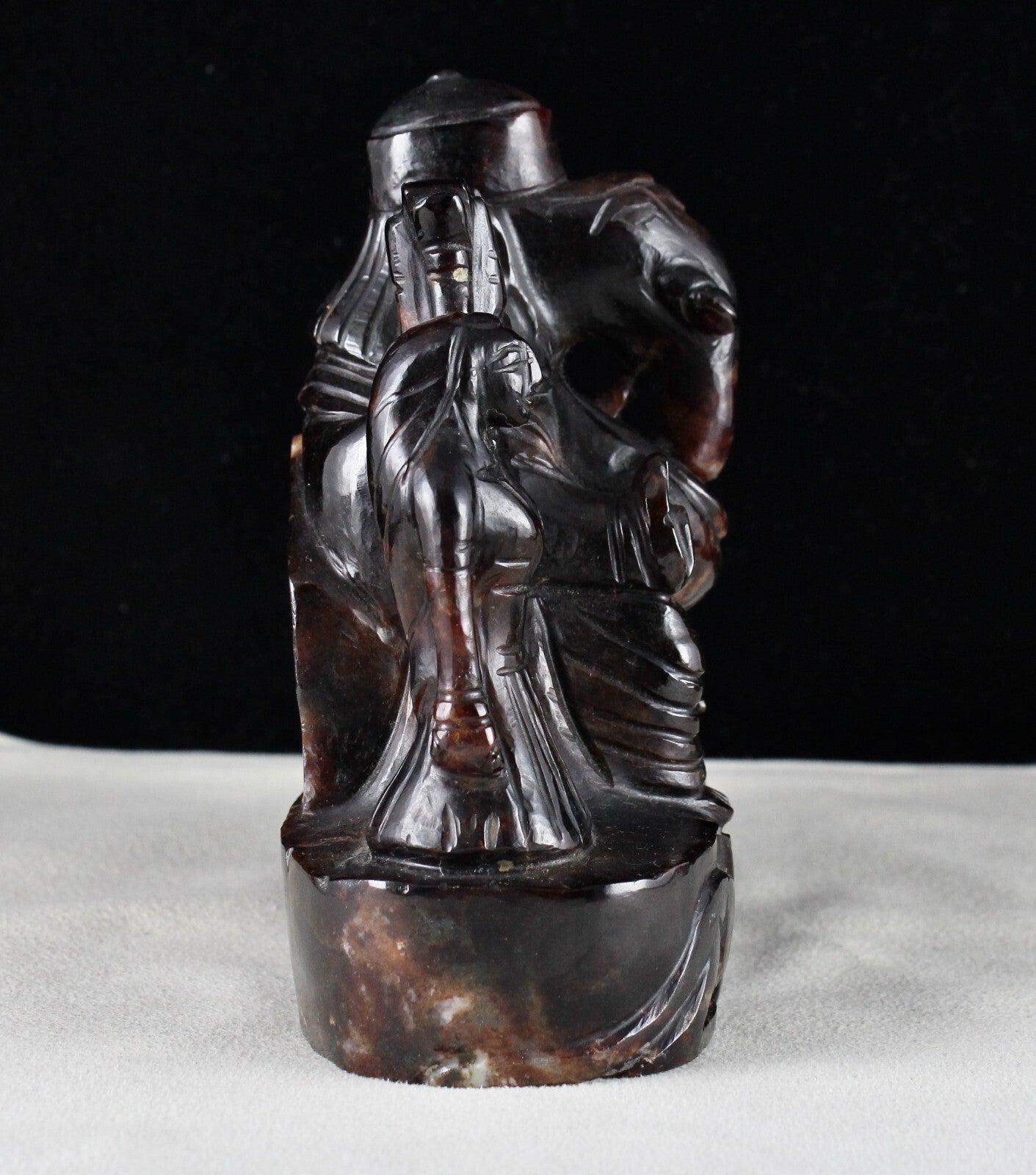 Certified Natural Hessonite Gomed 7275 Ct Lord Ganesha Gemstone Statue Decor