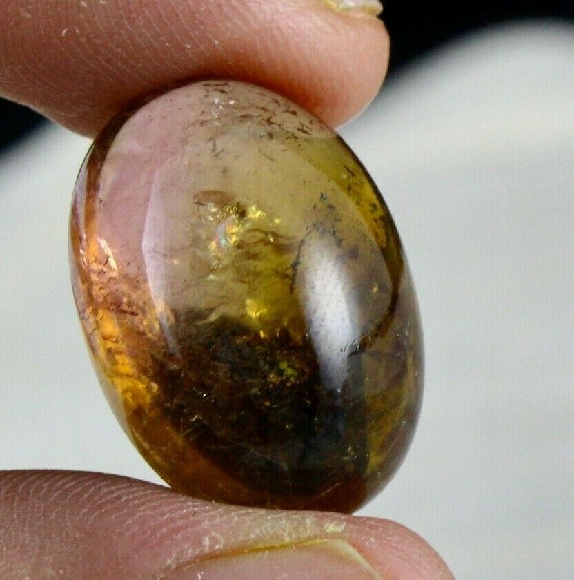 NATURAL MULTI TOURMALINE OVAL CABOCHON 23X16 MM 29.14 CTS GEMSTONE RING PENDANT