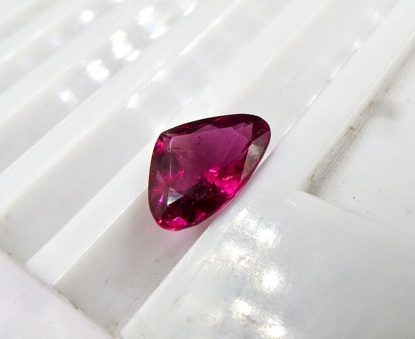 NATURAL PINK TOURMALINE RUBELLITE HEART CUT 3.83 CARATS GEMSTONE RING PENDANT