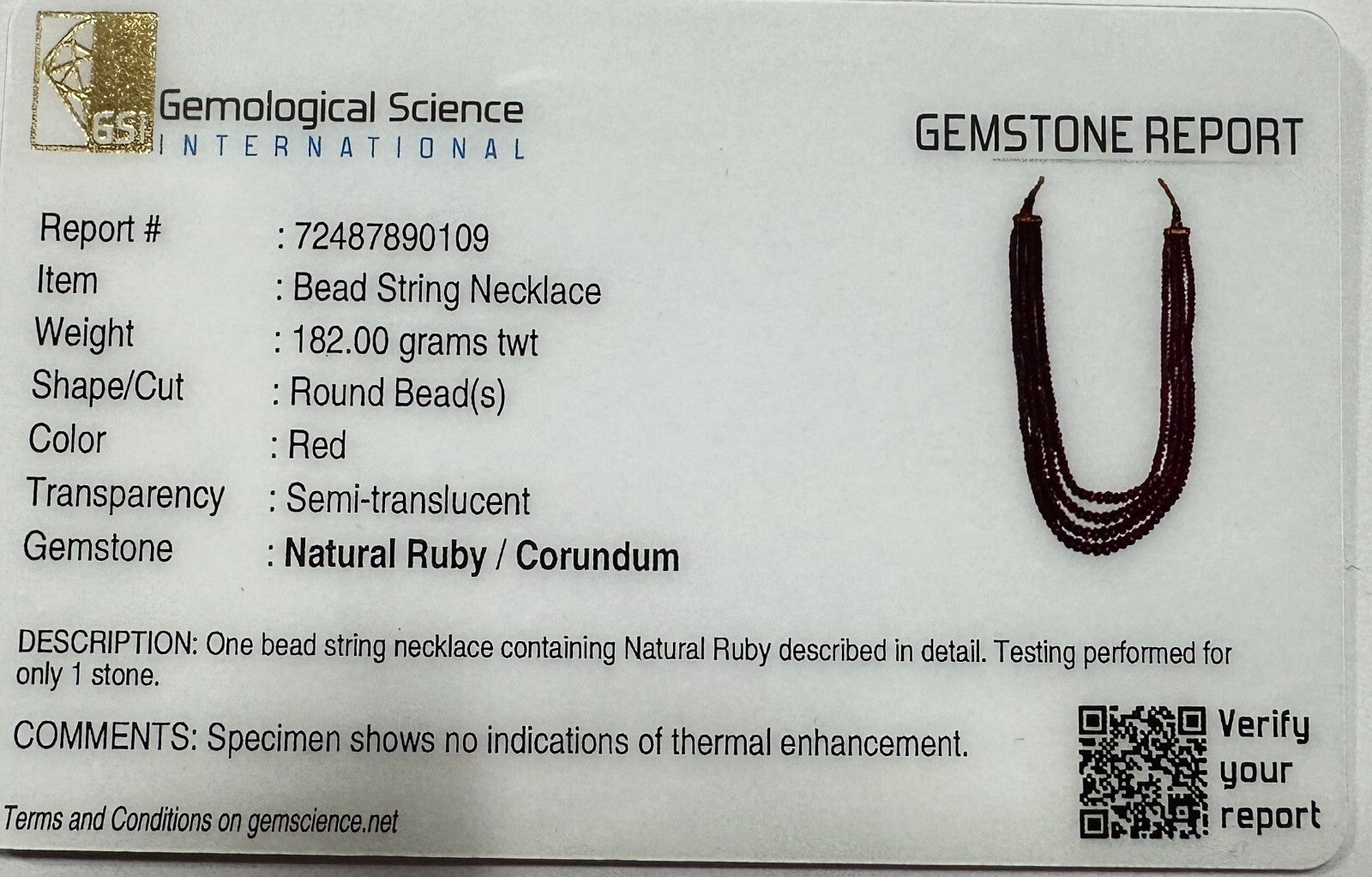 Certified Natural Untreated Ruby 882 Ct Round Gemstone Beaded Necklace For Women