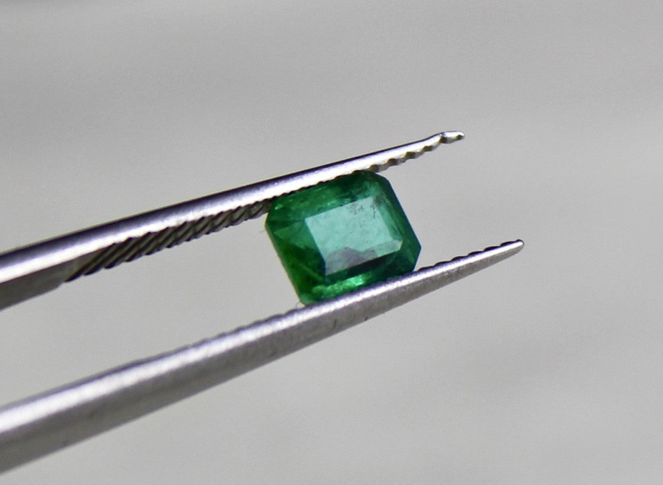 Certified Natural Zambian Emerald Octagon Cut 57 Pc Gemstone Bracelet 31.36 Ct