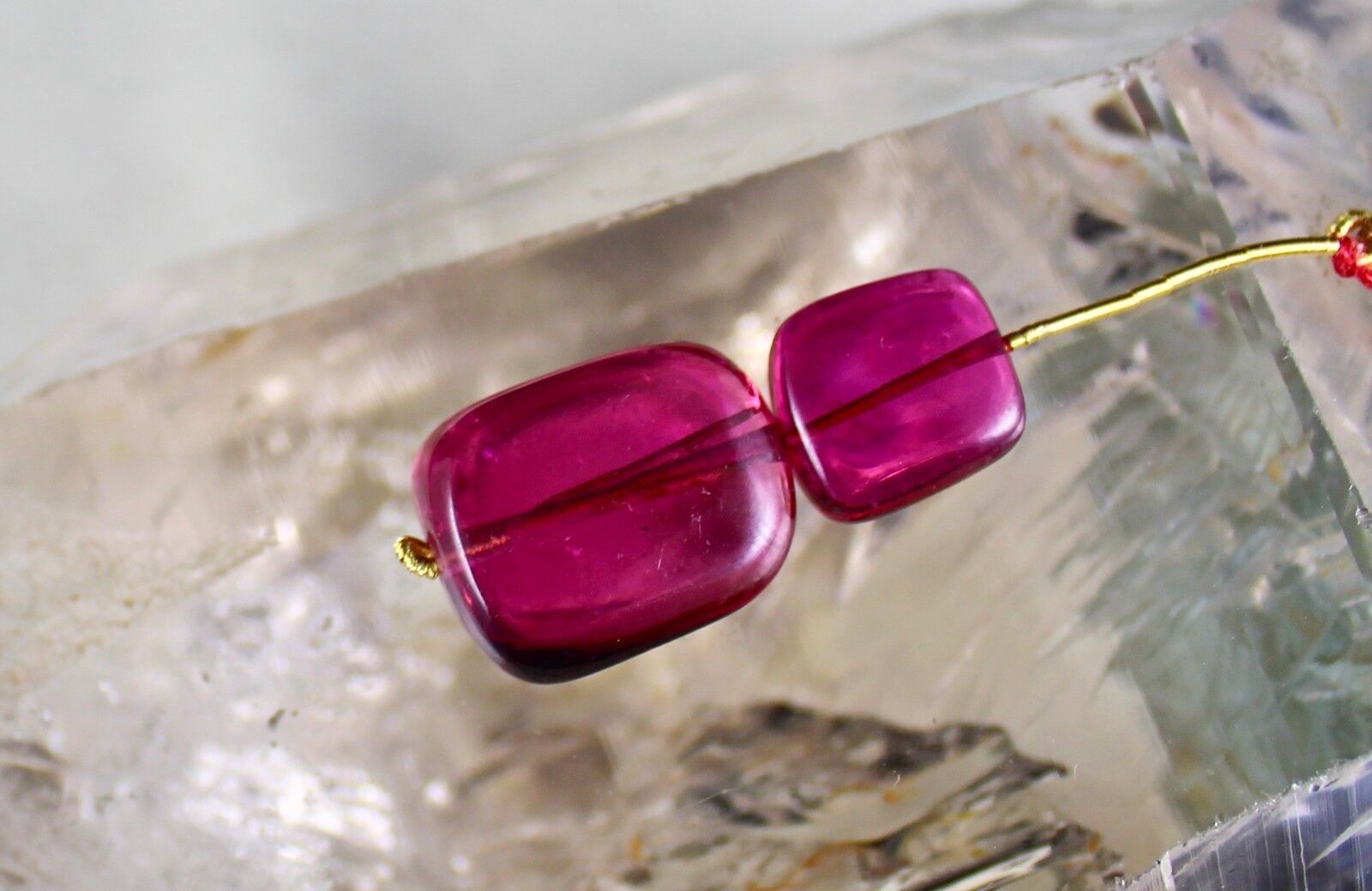 Natural Pink Tourmaline Drilled Cabochon Beads 41.50 Ct Gemstone Design Pendant
