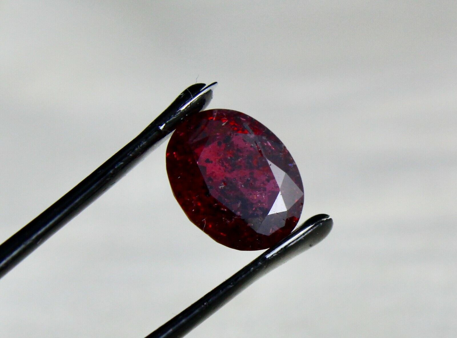 NATURAL RED UNTREATED RUBY OVAL CUT 5.38 CARATS ASTROLOGY GEMSTONE RING PENDANT