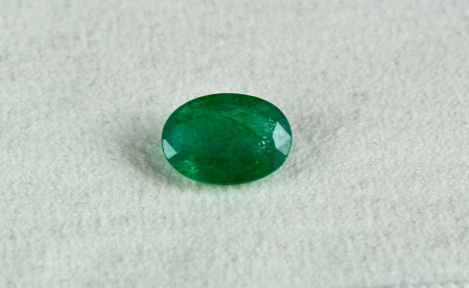 Certified Natural Untreated Zambia Emerald 10x7mm Oval 2.10 Ct Ring Pendant