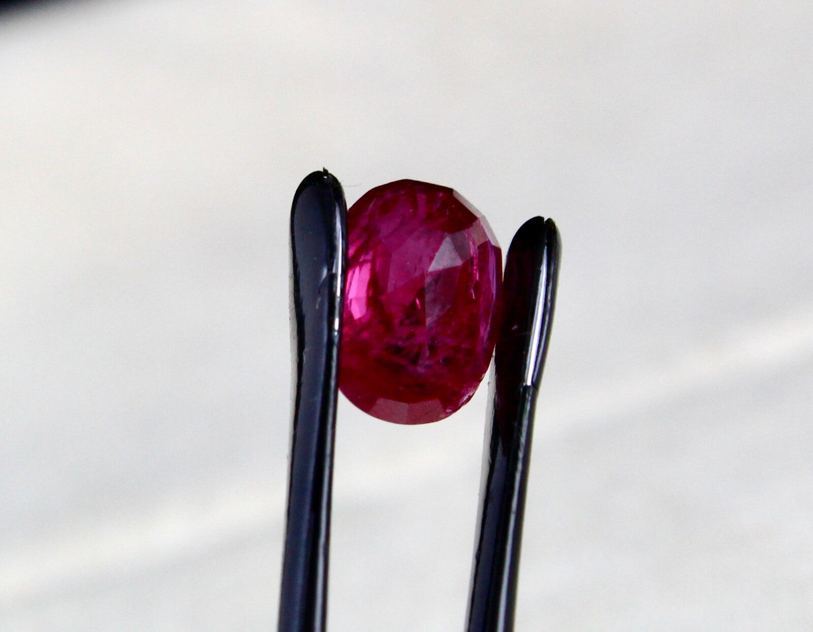 Certified Gtl Natural Unheat Burma Ruby 3.31 Ct Oval Cut For Ring Pendant