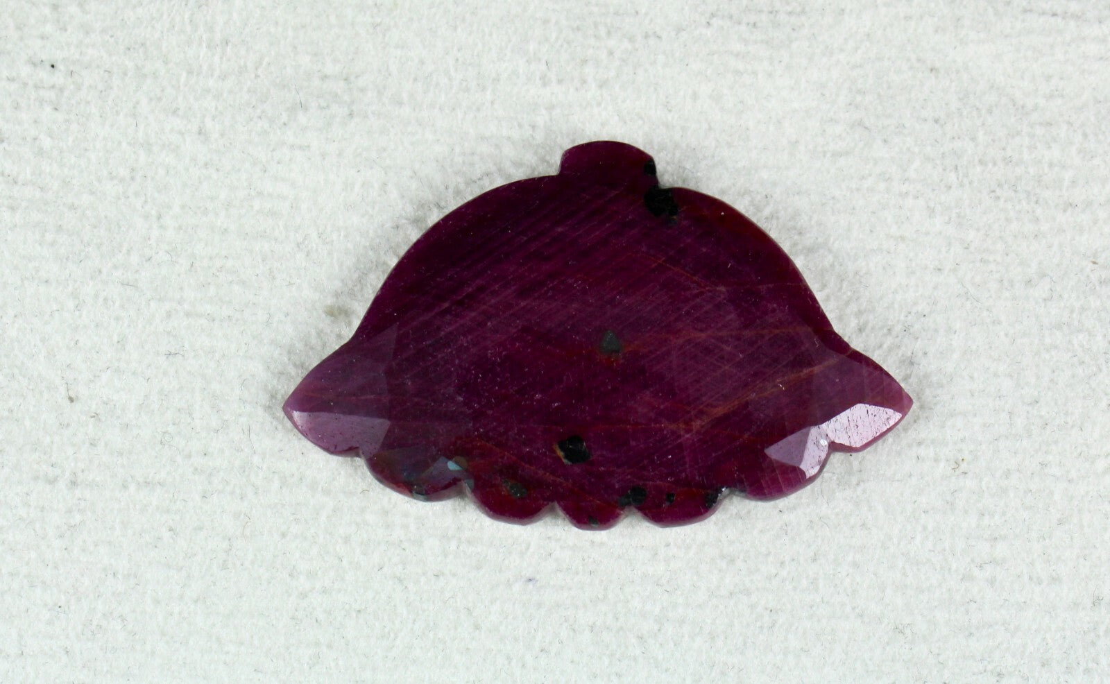 Unheated Natural Ruby Cabochon 89 Ct Loose Red Gemstone Designer Pendant