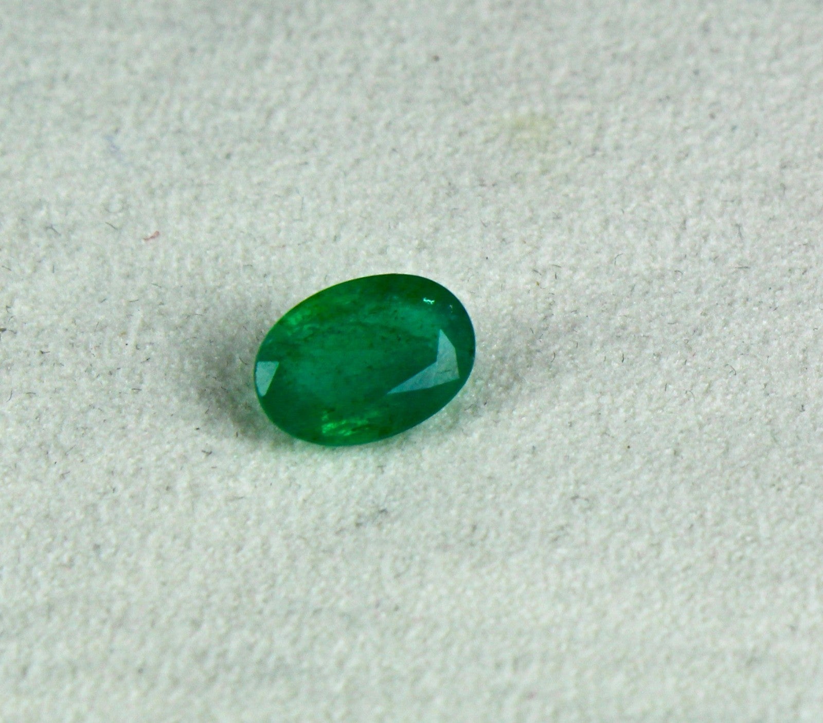 Certified Natural Untreated Zambia Emerald 10x7mm Oval 2.10 Ct Ring Pendant