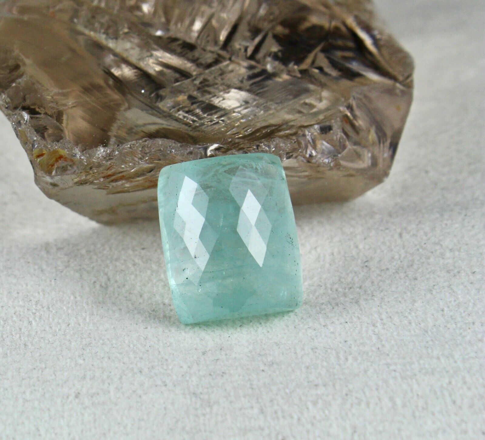 GTL CERTIFIED NATURAL BLUE AQUAMARINE CABOCHON 44.30 CTS GEMSTONE FOR PENDANT