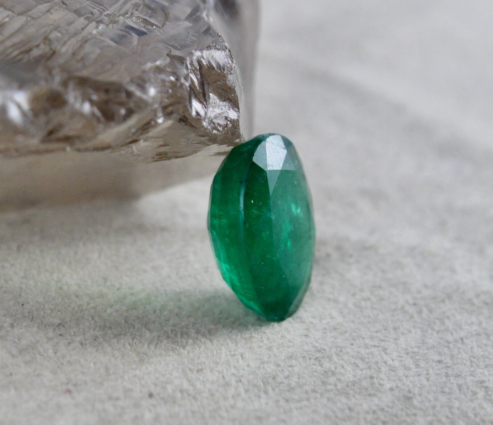 Certified Natural Zambia Emerald 7.11 Ct Oval Cut Loose Gemstone Ring Pendant