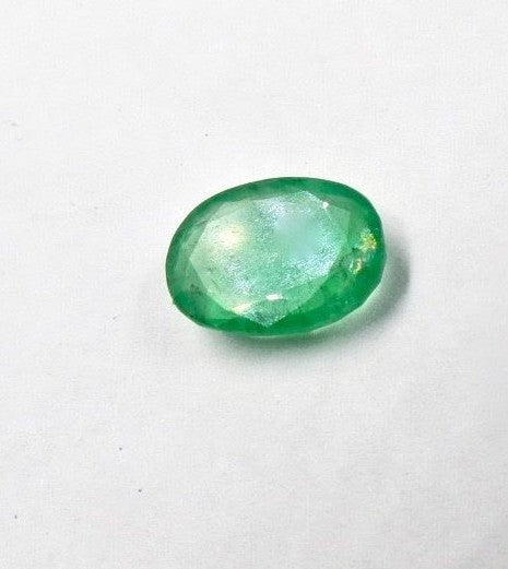 Certified Natural Emerald Oval Cut 2.77ct Gemstone For Ring Pendant Design