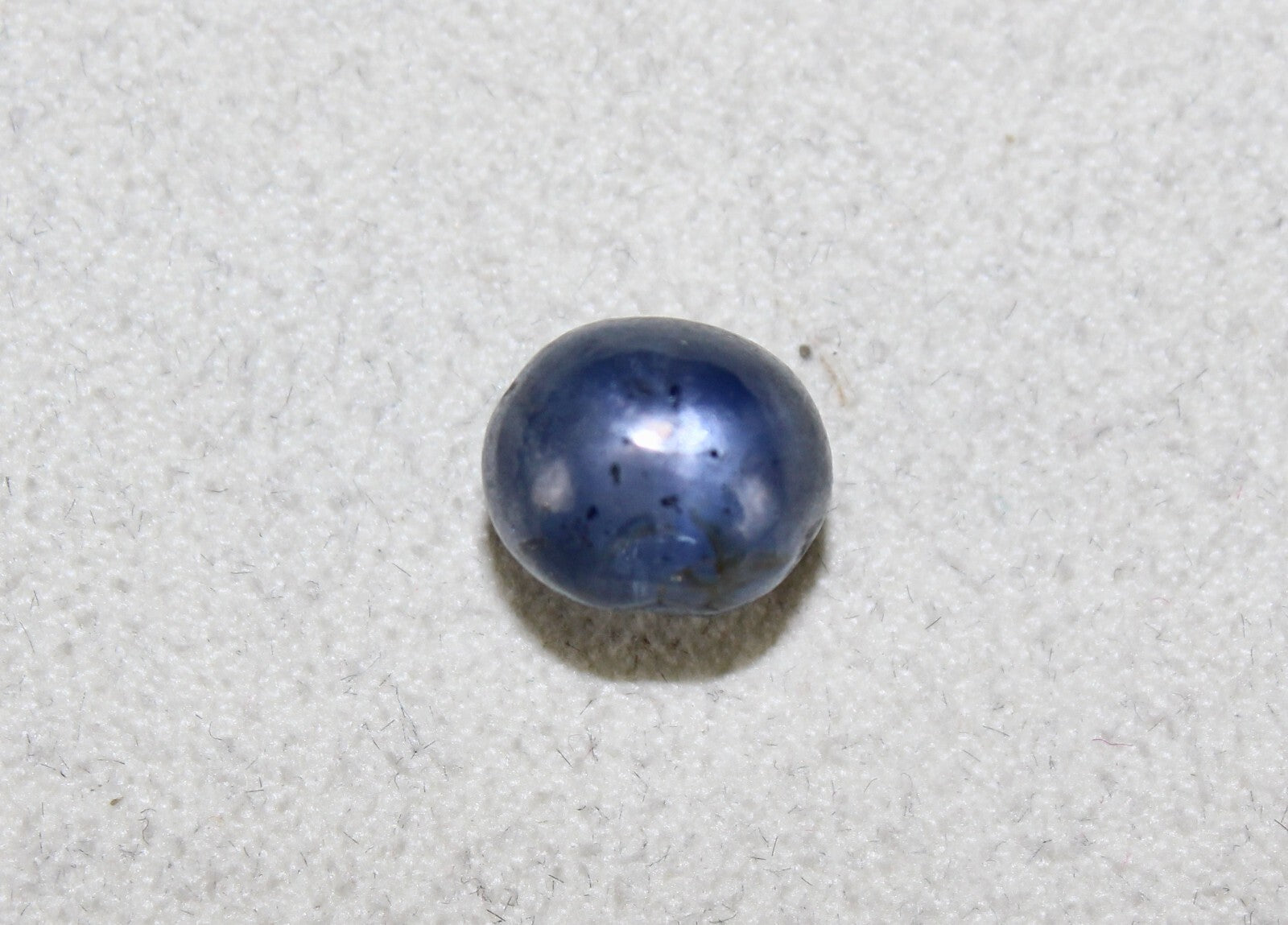 Certified Natural Blue Sapphire 5.78 Ct Star Oval Cabochon Ring Pendant