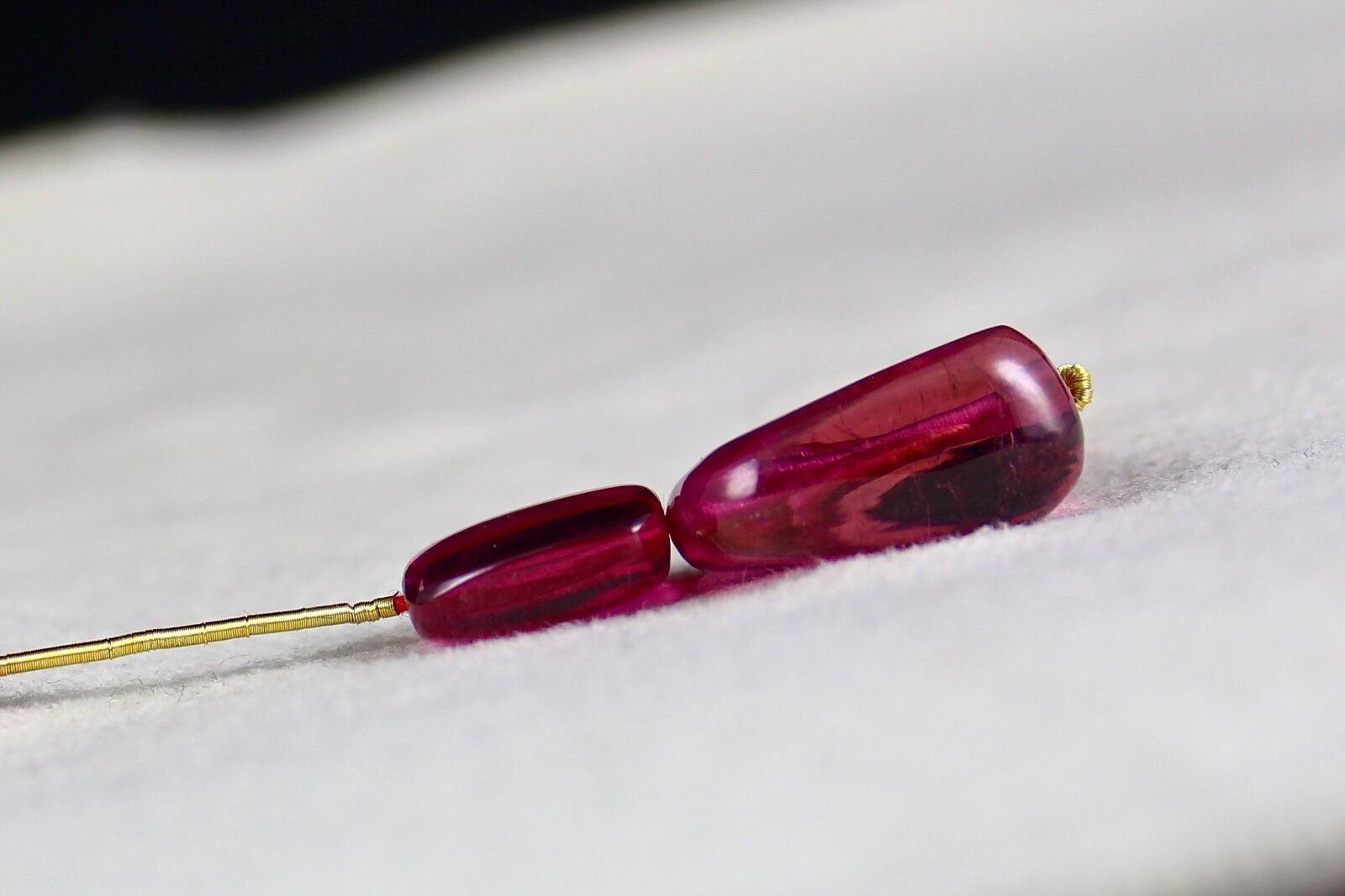 Natural Pink Tourmaline Drilled Cabochon Beads 41.50 Ct Gemstone Design Pendant