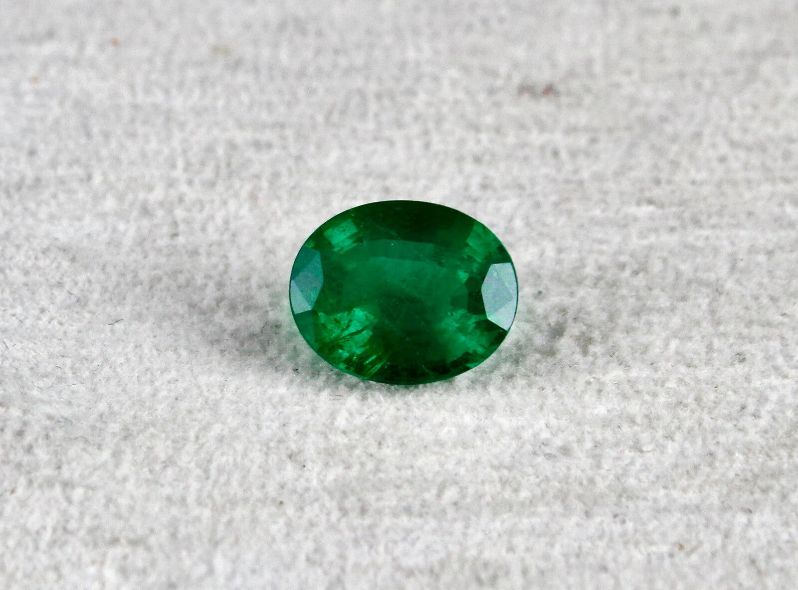 Certified Natural Zambia Emerald Oval Cut 11x9mm 4ct Loose Gemstone Ring