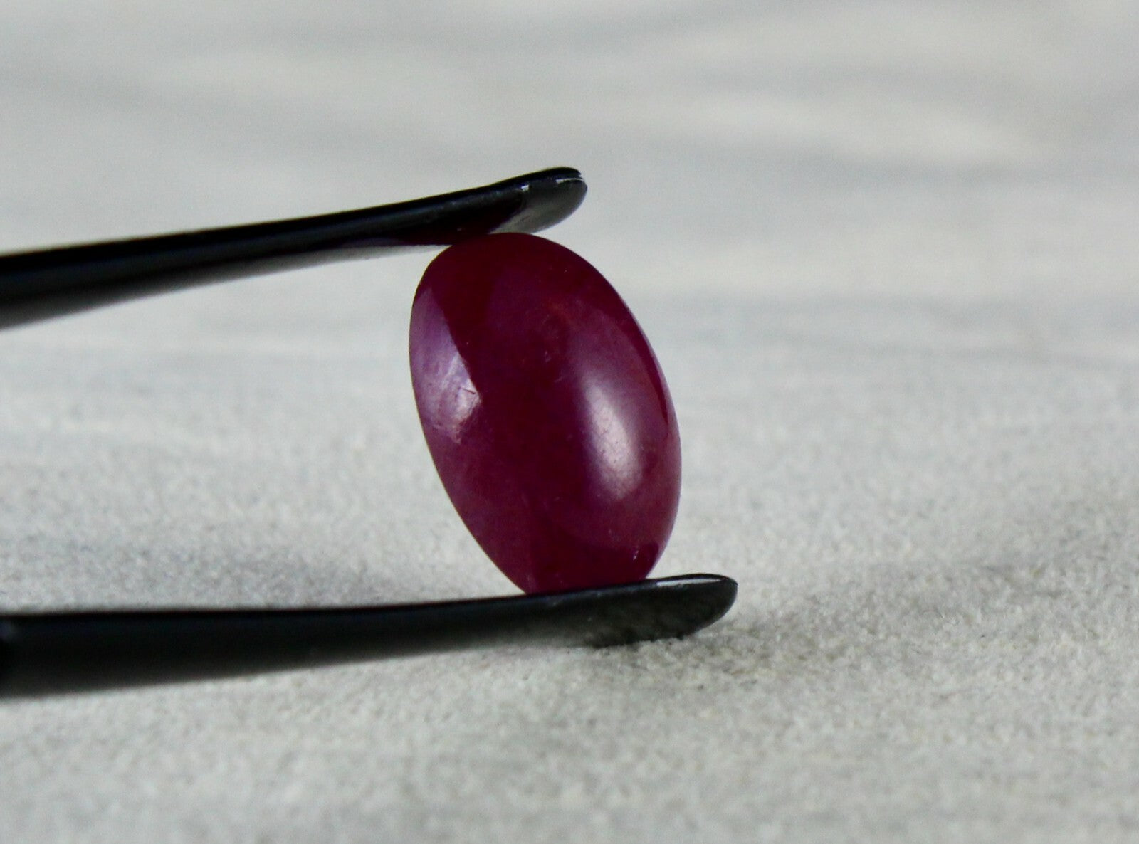 Certified Natural Ruby Oval Cabochon 12.05 Ct Gemstone Ring Pendant Design