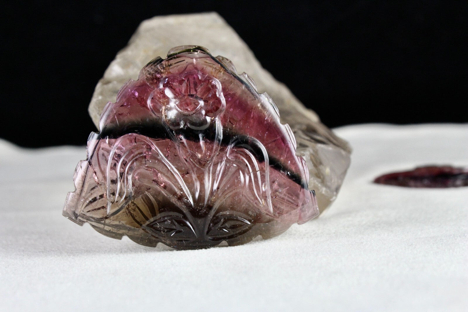 Certified Natural Multi Tourmaline 303.50 Ct Gemstone Earring Pendant Set