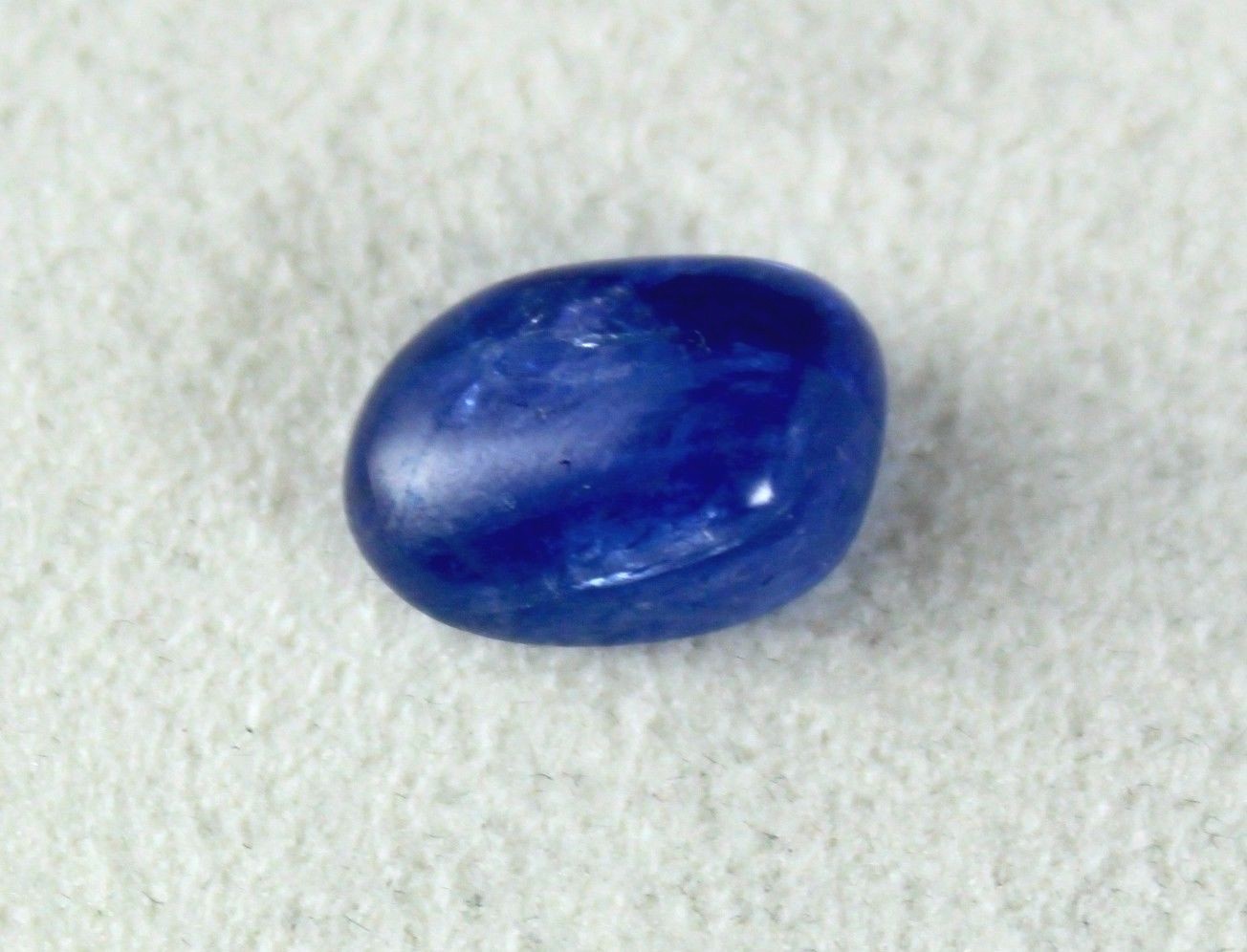 Certified Natural 8.83 Ct Blue Sapphire Oval Cabochon Gemstone For Ring/pendant