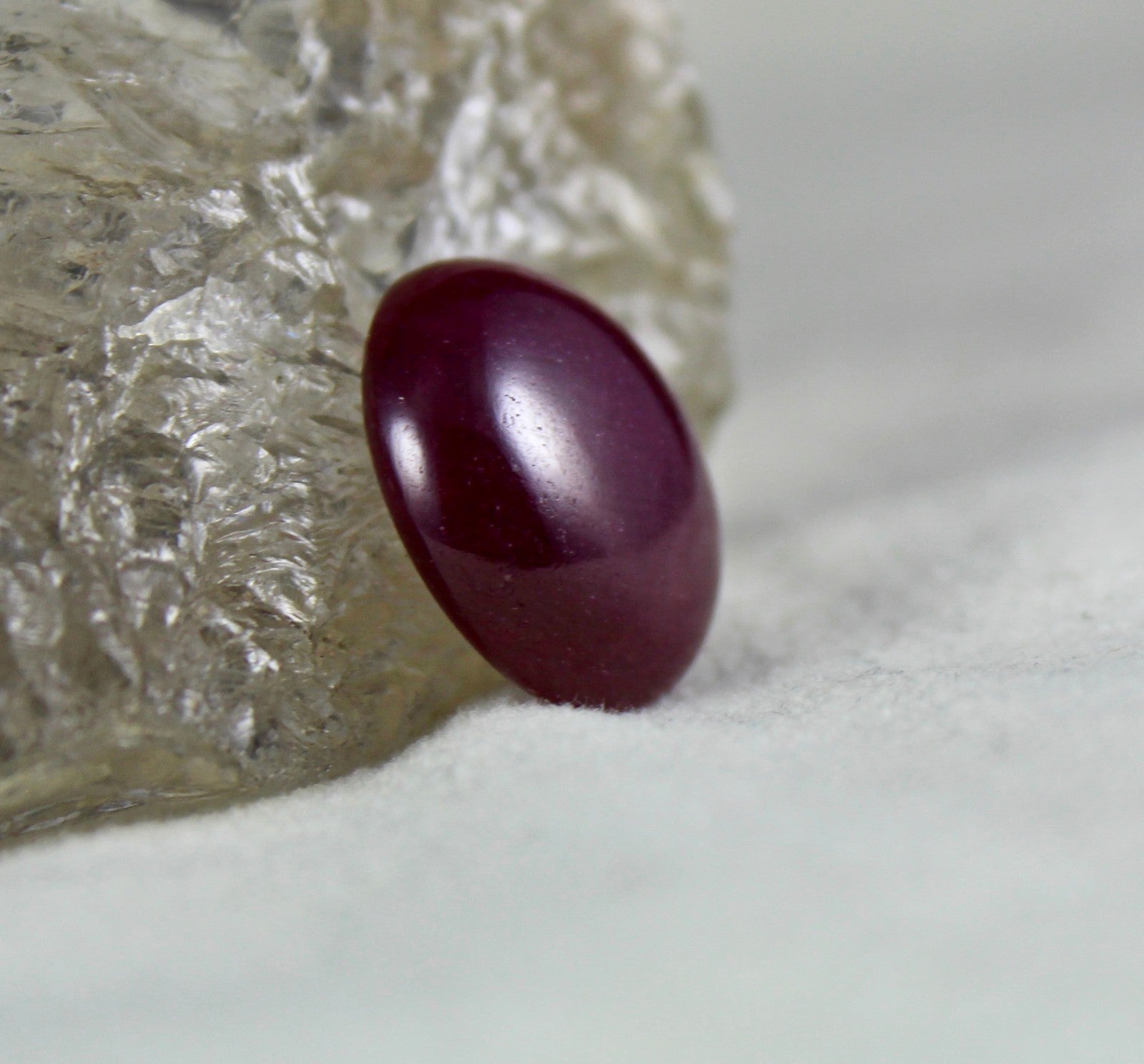 Certified Natural Ruby Round Cabochon 33 Ct Gemstone For Pendant Ring Design