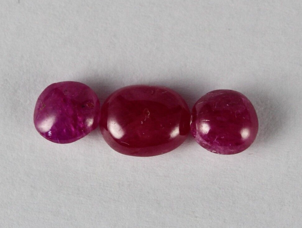 Certified Burma Natural Ruby Cabochon 7.15 Ct Loose Gemstone For Ring Design