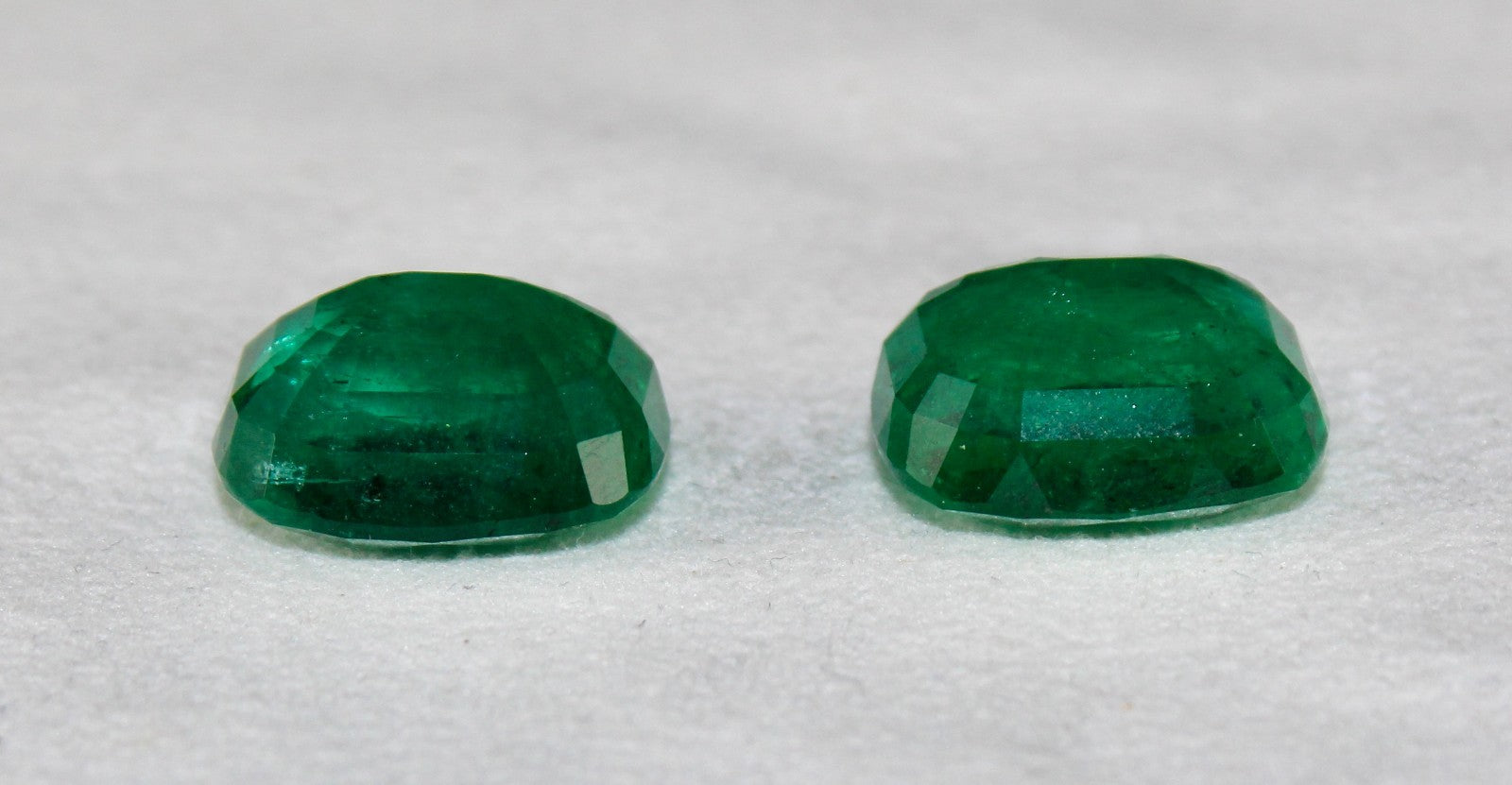 Certified Natural Emerald Cushion 51.81 Ct Loose Gemstone Pair Design Earring
