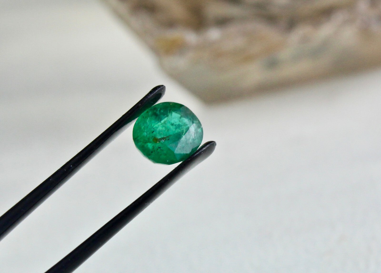 Certified Natural Zambia Emerald Oval Cut 7 Pc Gemstone Set 16.03 Ct Earth Mined