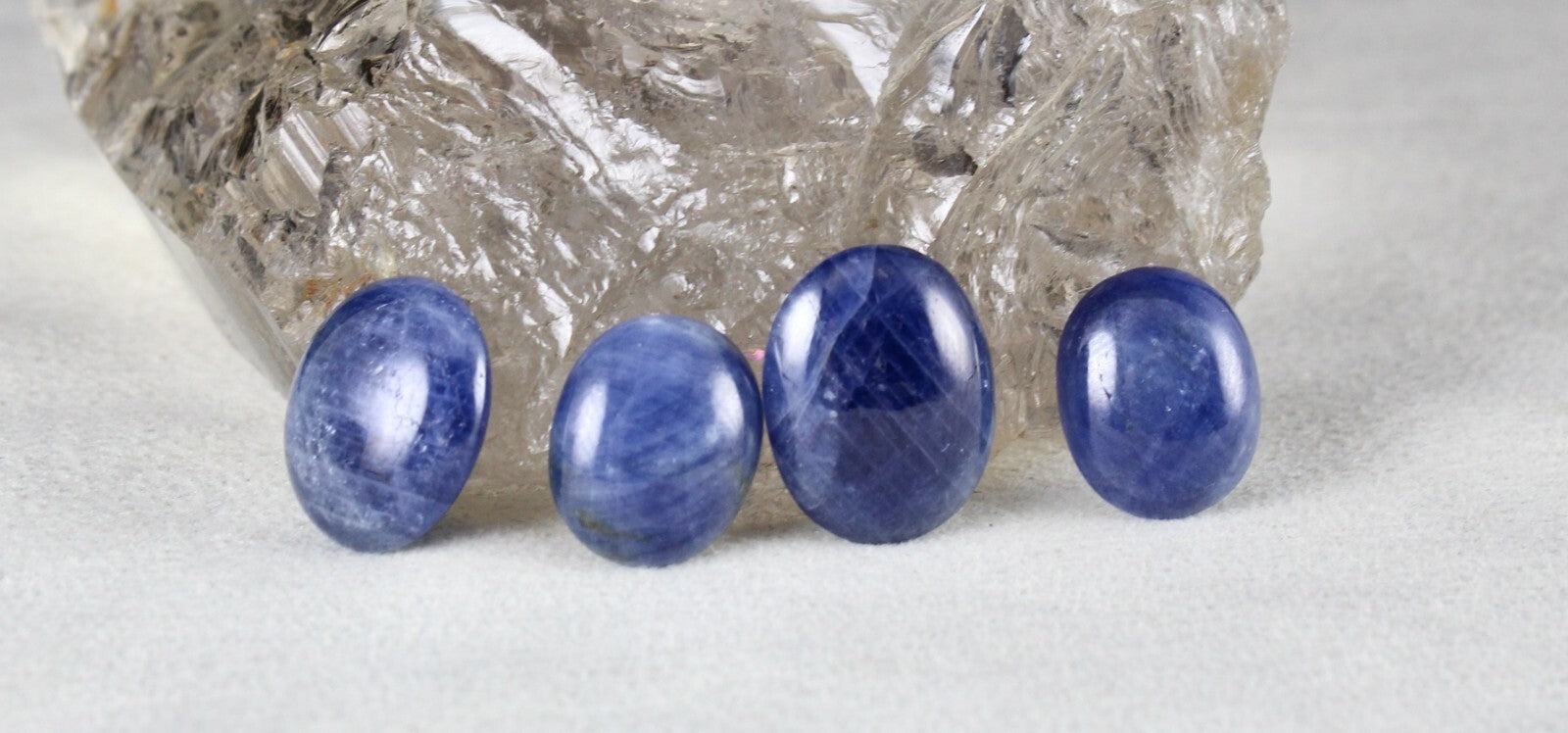 Certified Natural Blue Sapphire 63.35ct Gemstone Ring Pendant Earring Set