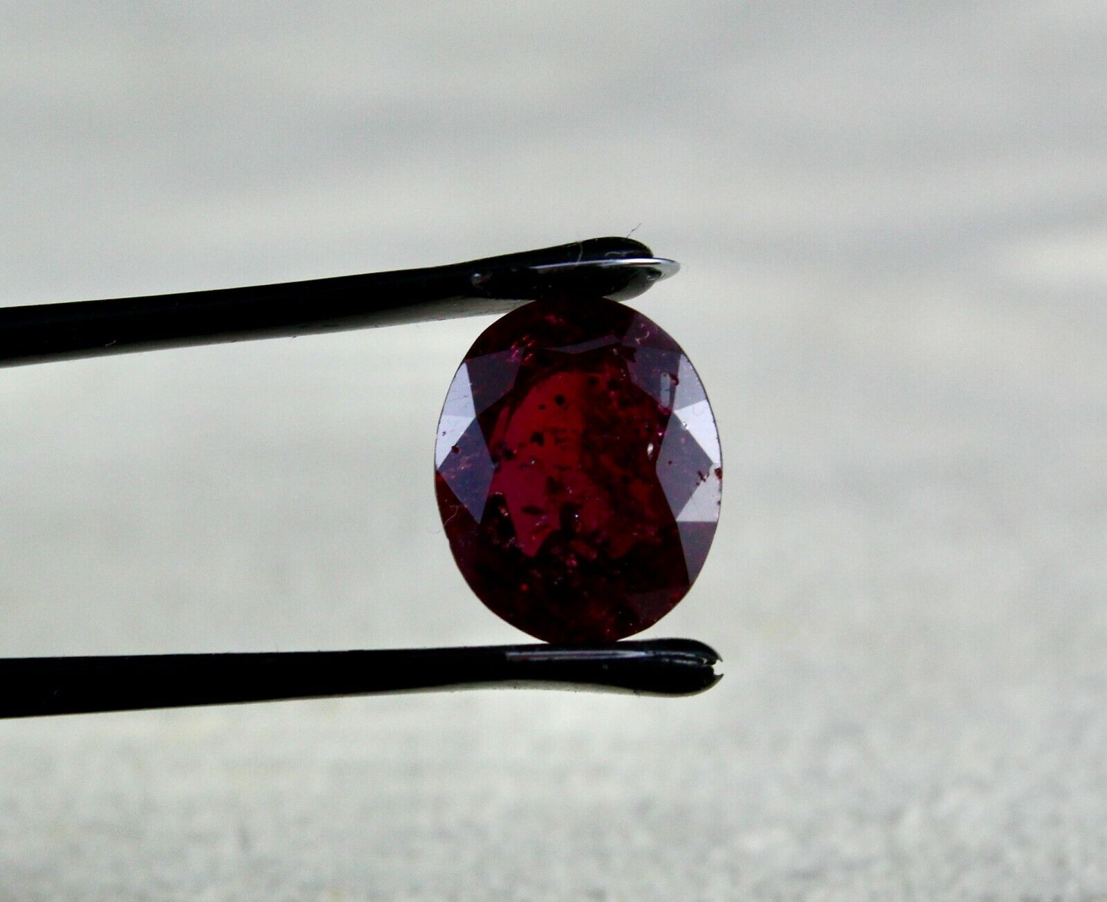 NATURAL RED UNTREATED RUBY OVAL CUT 5.38 CARATS ASTROLOGY GEMSTONE RING PENDANT