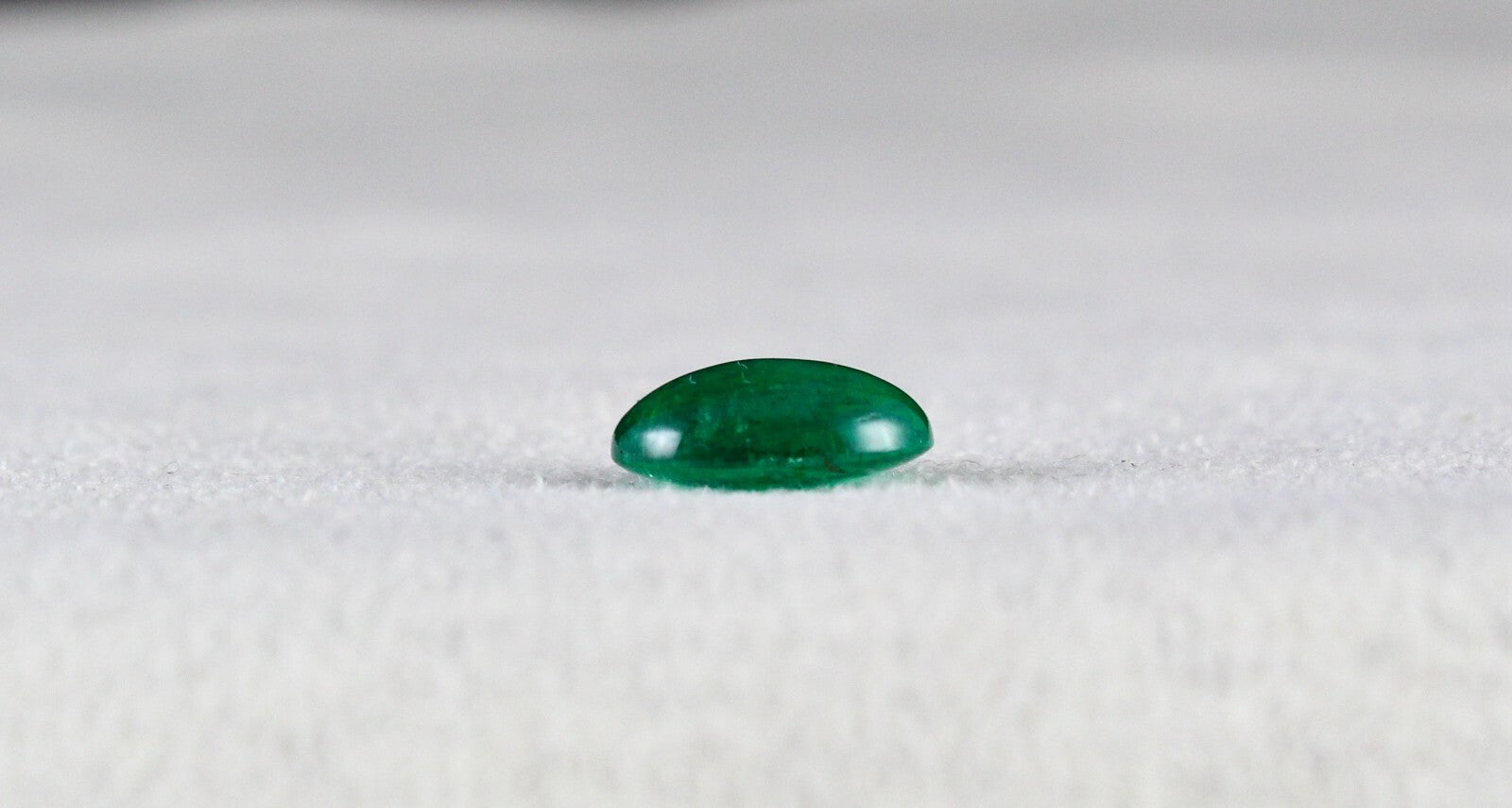 Certified Natural Zambian Emerald Oval Cabochon 2.20 Ct Gemstone Ring Pendant