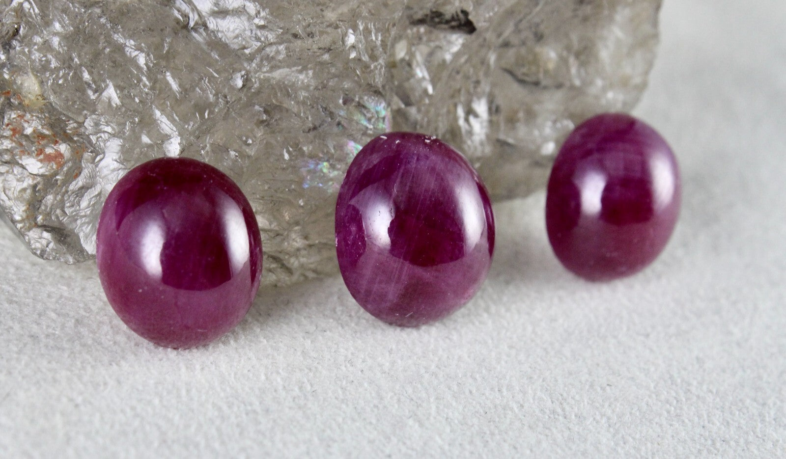 Certified Natural Ruby Oval Cabochon 59.77ct Gemstone Ring Pendant Earring